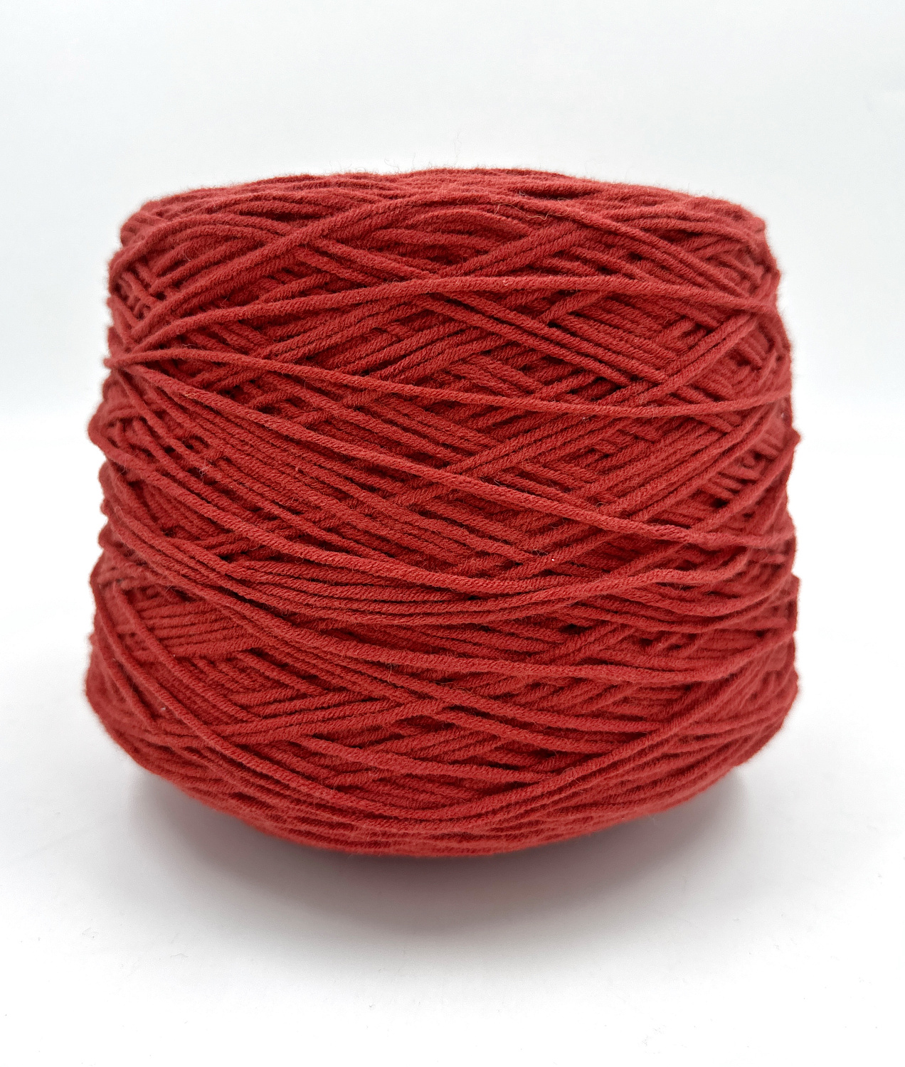 Пряжа Lycus, Avia SPA, меринос, хлопок, цвет томатный